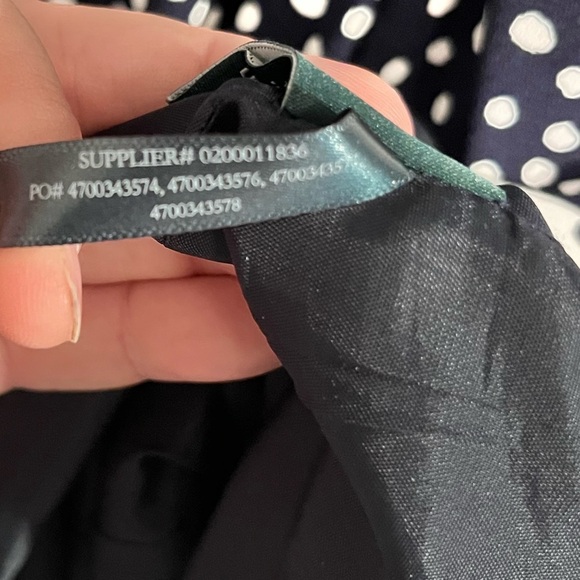 Lauren Ralph Lauren Polka Dot Dress Size 4 - Picture 3 of 7